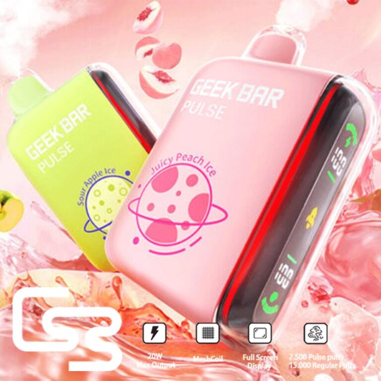 GEEK BAR PULSE 15000 Puffs Dual Mesh Einweg Vape Elektronische Zigarette Pod-perfectvape