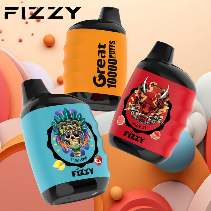 Fizzy Great 10000 10K Puffs 2% 5% Nikotin Einweg Vape-perfectvape