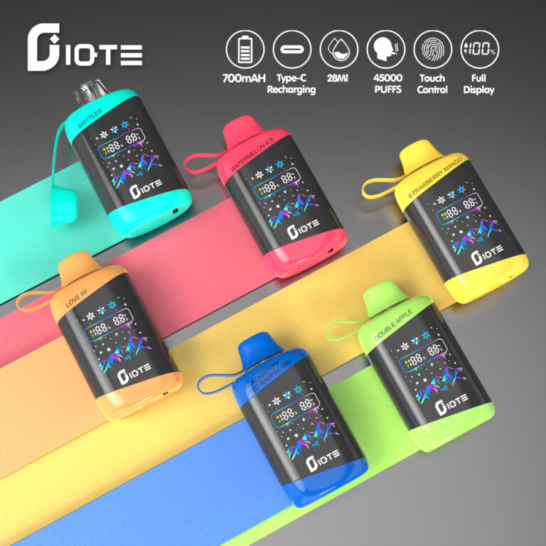 IQTE 45000 45k Puffs Touch Control LCD Display Einweg Vape-perfectvape