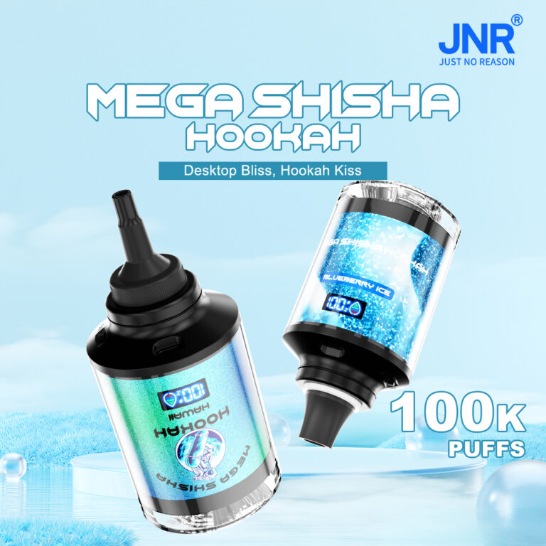JNR Mega Shisha Hookah 100000 100K Puffs LED Display Einweg Vape-perfectvape