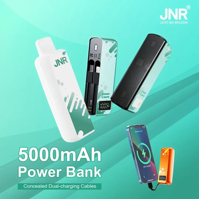 JNR Power Mate 30000 Puffs DTL Smart Screen Power Bank Einweg Vape-perfectvape