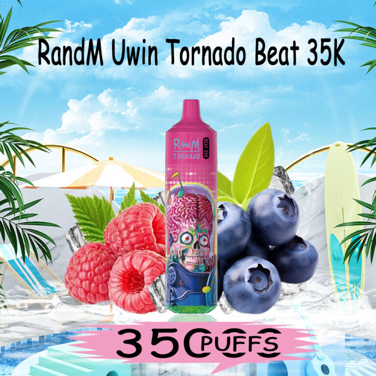 Uwin RandM Tornado 35000 35K Puffs DTL Nikotin 2% 3% 5% RGB Lichter Einweg Vape Pen-perfectvape