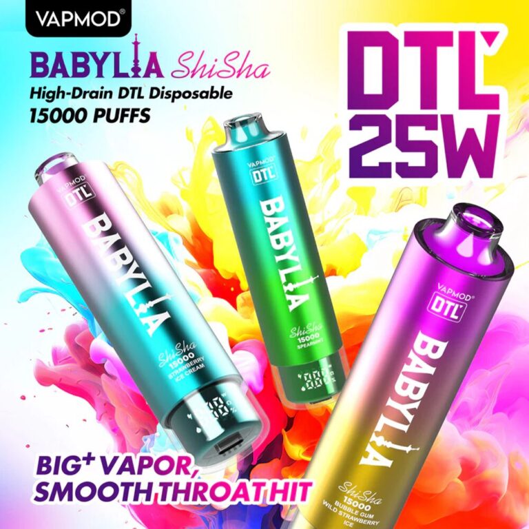 perfectvape-VAPMOD BABYLIA 15000 15K Puffs DTL Einweg Vape Pen