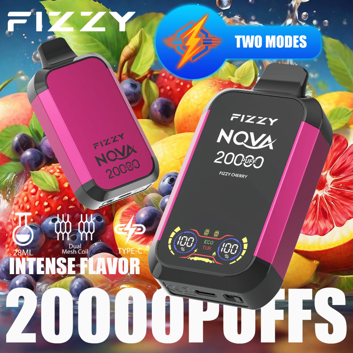 Perfectvape-Fizzy Nova 20000 Puffs Vape-fizzy-cherry.jpg