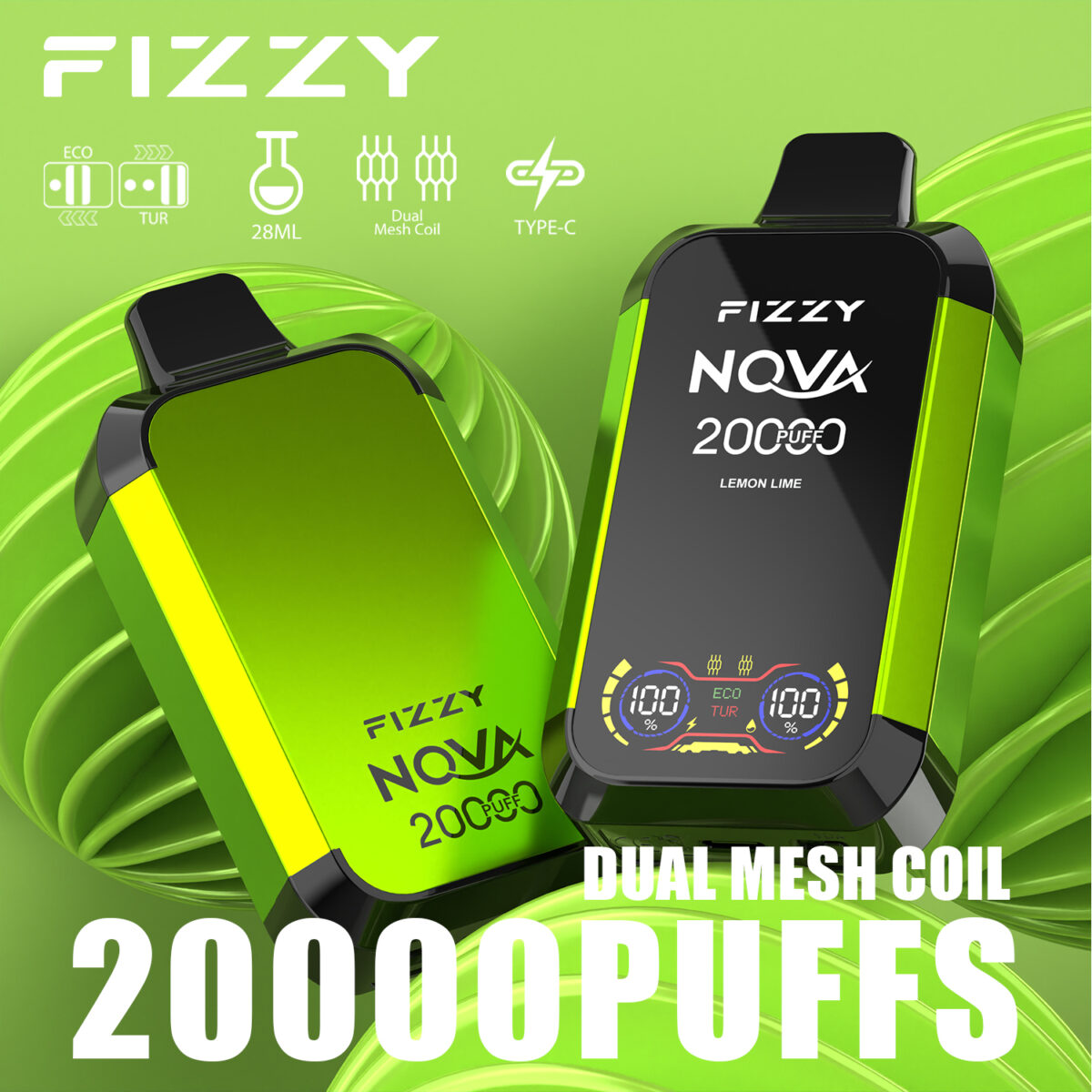 Perfectvape-Fizzy Nova 20000 Puffs Vape-lemon-lime.jpg
