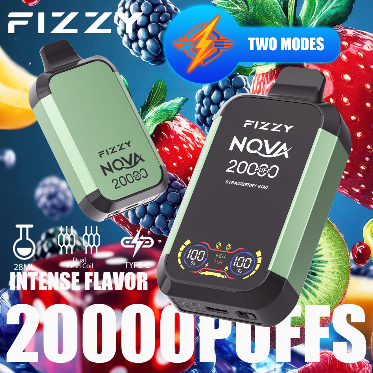 Perfectvape-Fizzy Nova 20000 Puffs Vape-strawberry-kiwi.jpg